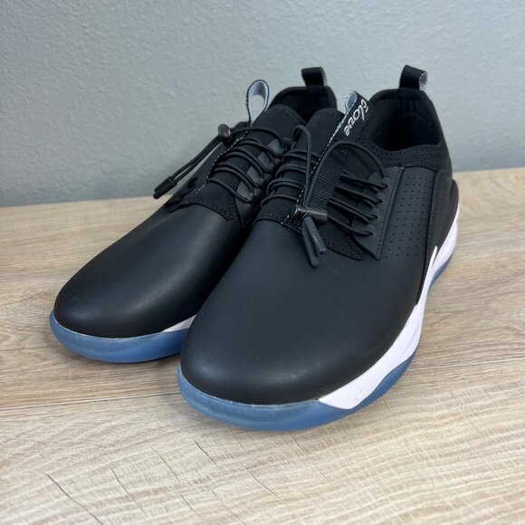 CLOVE Nursing Healthcare Comfort Shoe Mens 9.5 Black White Sneaker NEW - Picture 2 of 6